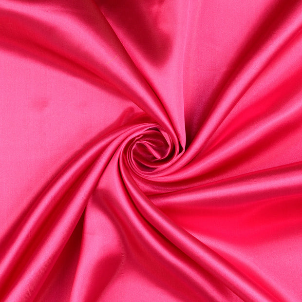 Satin tissu Rose 
