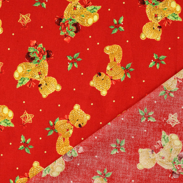  fabric red printed 