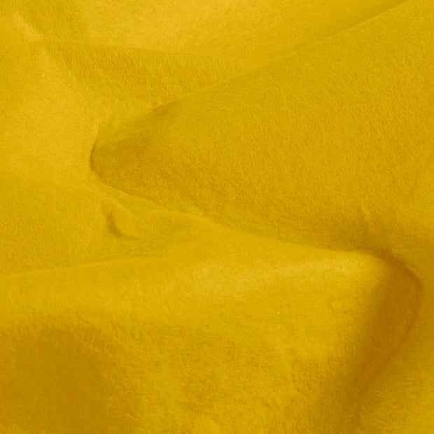 Felt 3mm fabric Unicolour Yellow