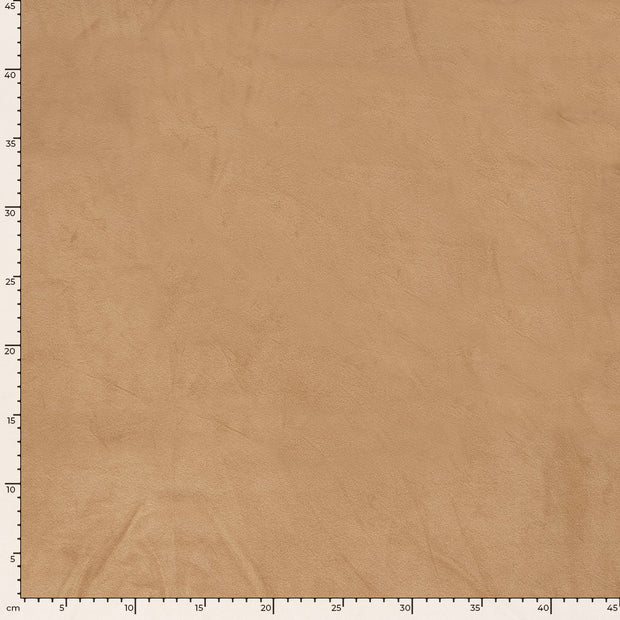 Supersoft Velvet fabric Unicolour Camel