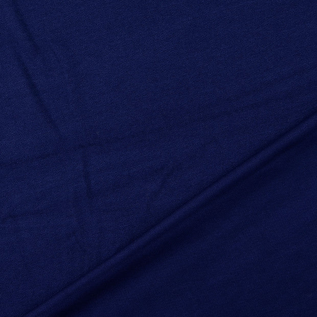 Heavy Knit tissu Bleu Marine peint 