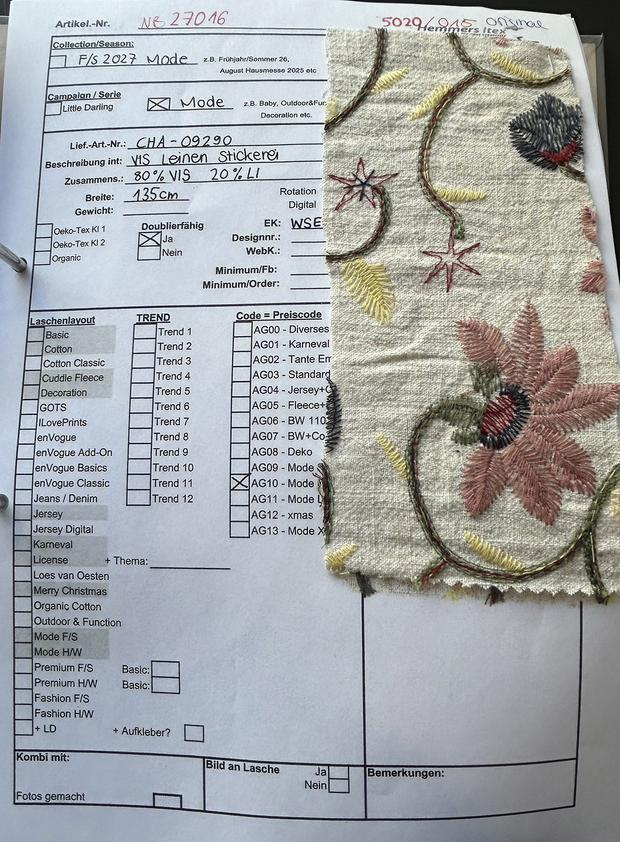  fabric 