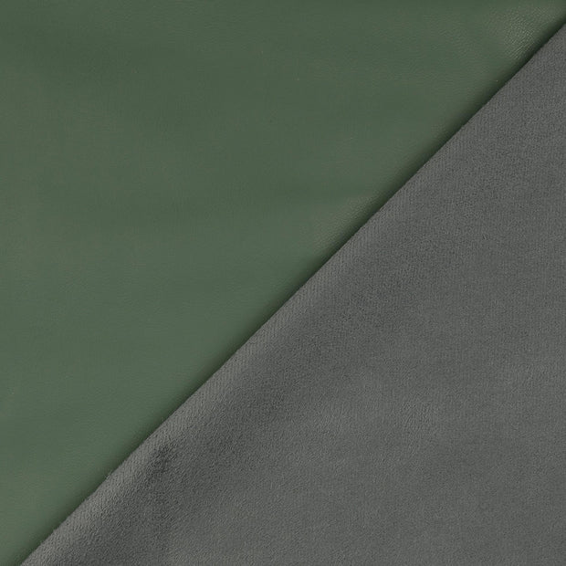 Leather fabric Dark Mint 