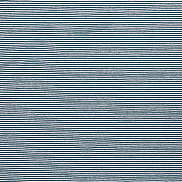 Jersey de Coton Fil Teint tissu Bleu Marine doux 