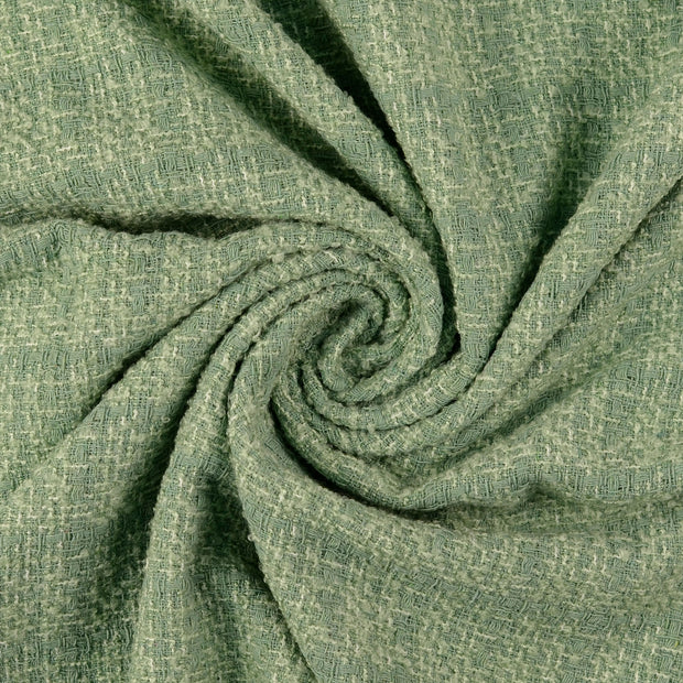 Bouclé fabric Dark Mint 