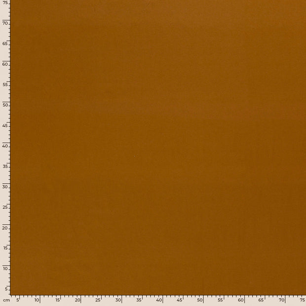Jersey fabric Unicolour Caramel