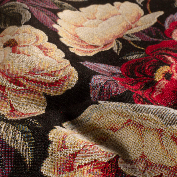 Gobelin tissu roses Rouge