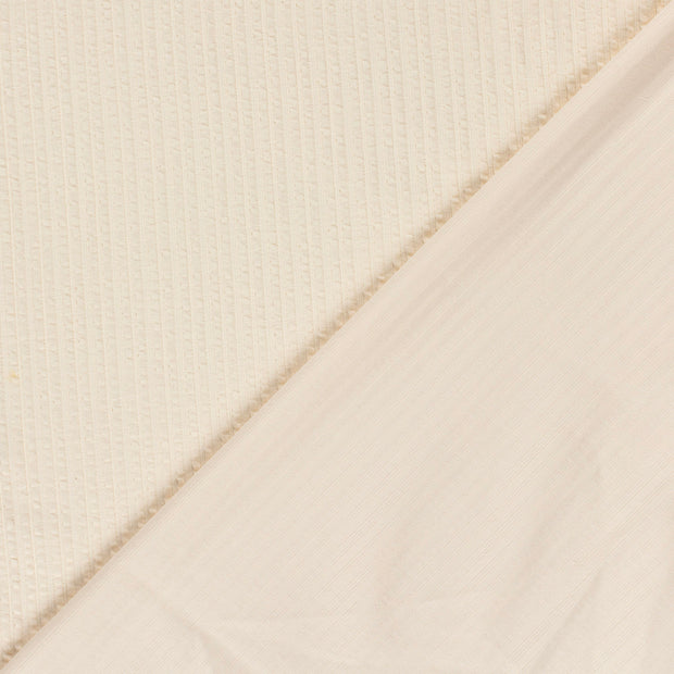 Rib Jacquard tissu Unicolore 