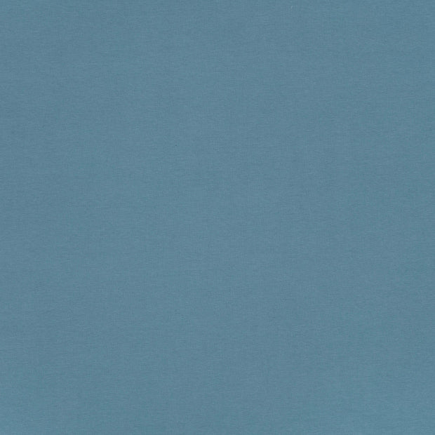 French Terry GOTS organic fabric Indigo matte 
