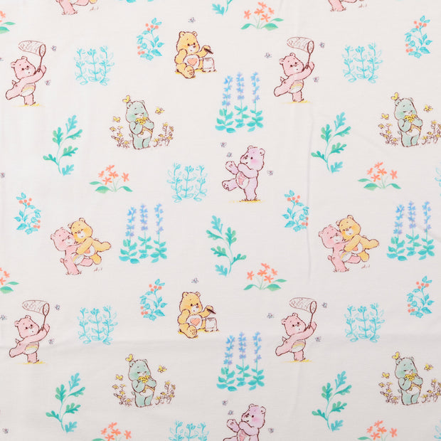 Jersey de Coton tissu ours blanc