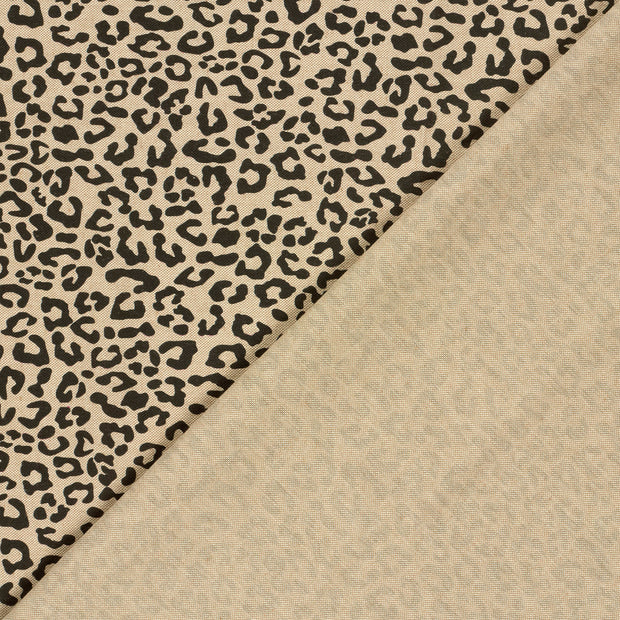 Aspect Lin tissu Panther imprimé numérique 