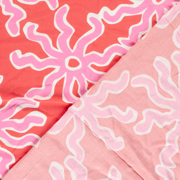 Bambou Poplin tissu Soleils imprimé 