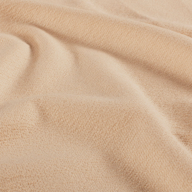 Terry Crepe fabric Unicolour Beige