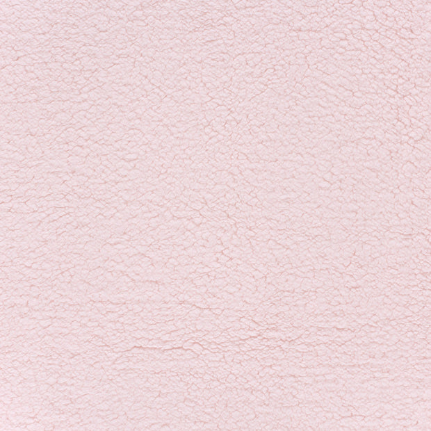 Fausse Fourrure tissu Rose clair mat 