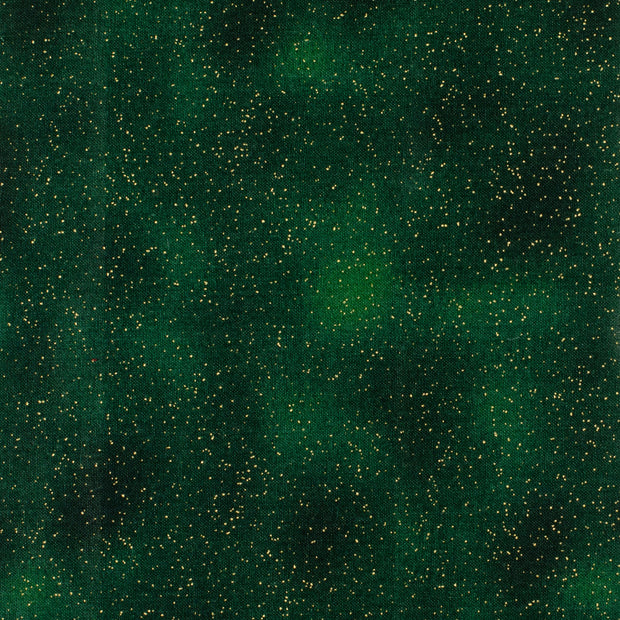 cretonne fabric Christmas forest green