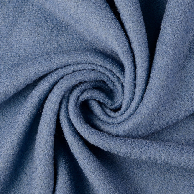 Chiffon en laine tissu Indigo 