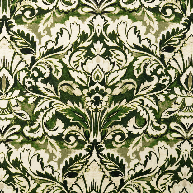 Viscose Crêpe tissu ornements Vert Olive