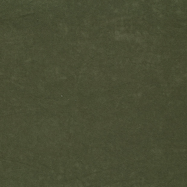 Stretch terry fabric Khaki Green matte 