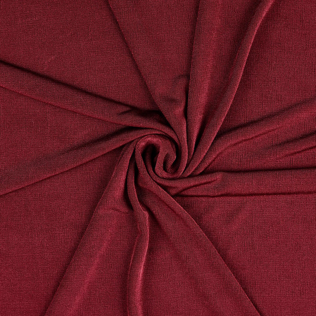 Slinky fabrik Bordeauxrot 