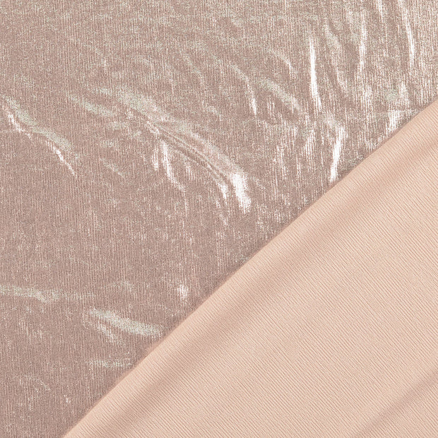 Polyester Jersey fabrik Helles Pink Lurex 