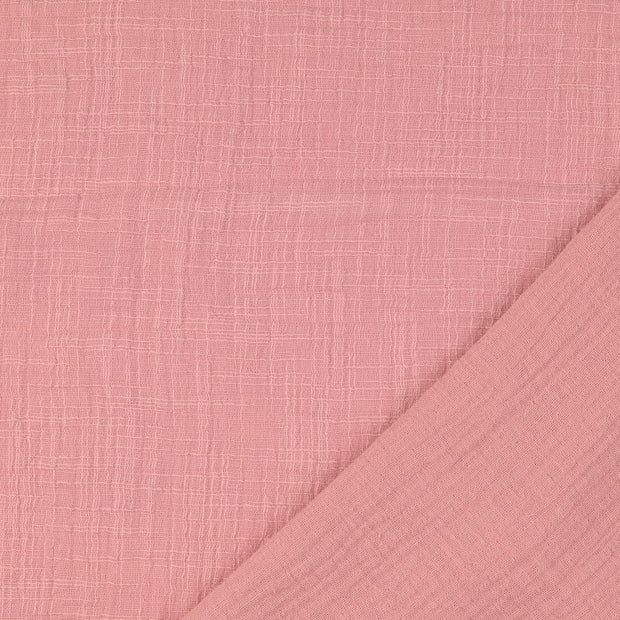 double gaze tissu Unicolore 