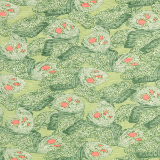 Chiffon fabrik apfelgrün 