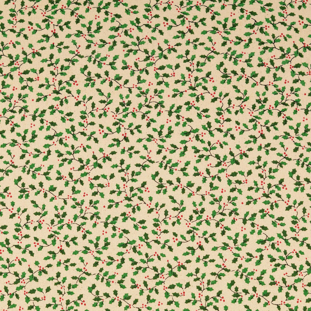 Canvas fabrik Weihnachten Wollweiß