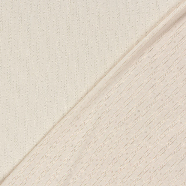 Pointelle tissu Unicolore 