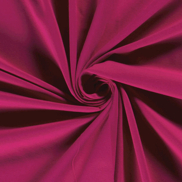 Jersey tissu Unicolore Fuchsia