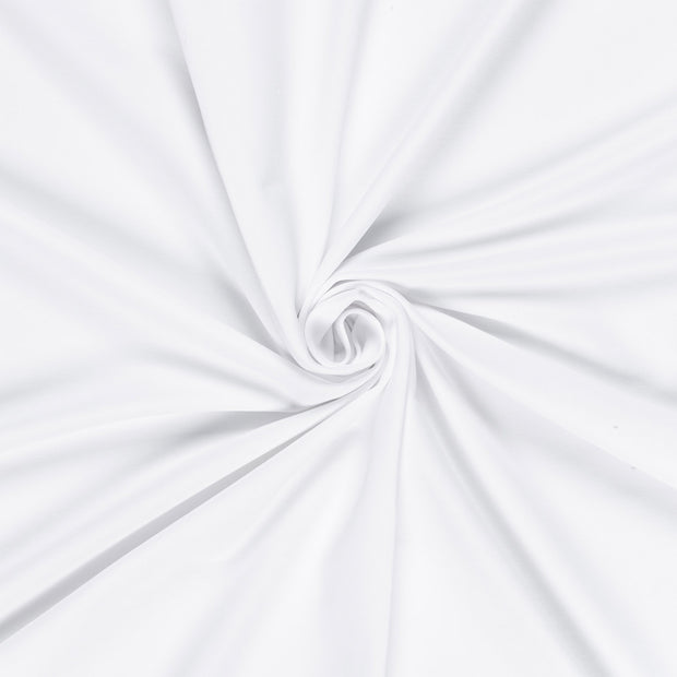French Terry GOTS organic fabric Optical White 