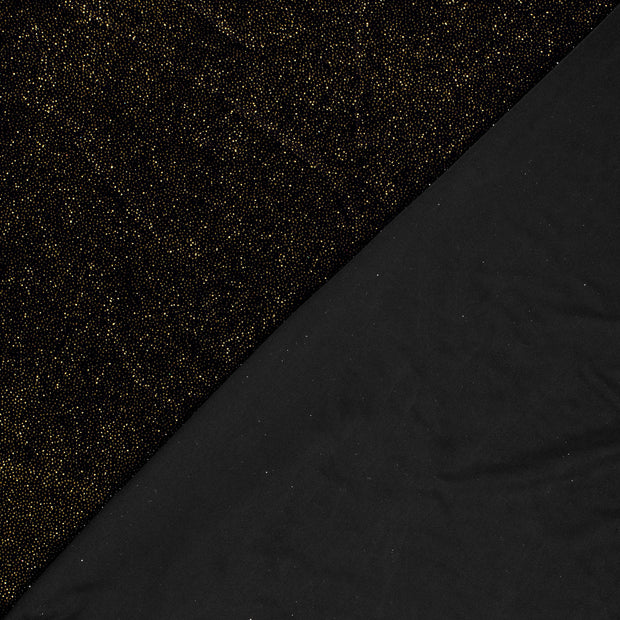 Polyester Jersey fabrik Uni Lurex 