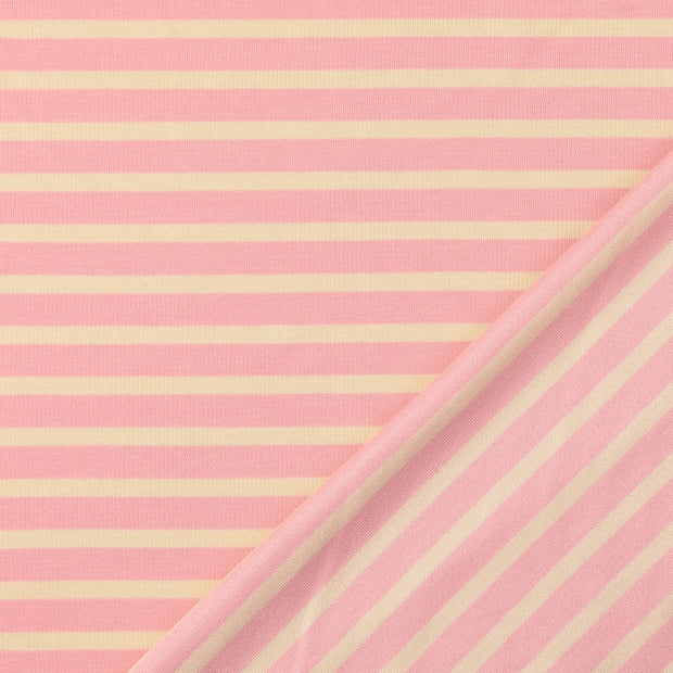 Milano tissu Rose clair fil teint 