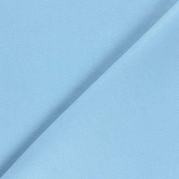 Feutrine 3mm tissu Bleu bébé 