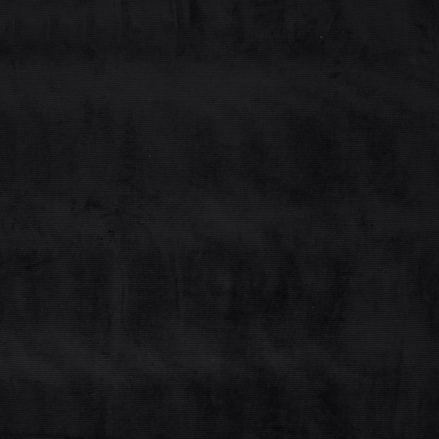 Corduroy 4.5w fabric Unicolour black