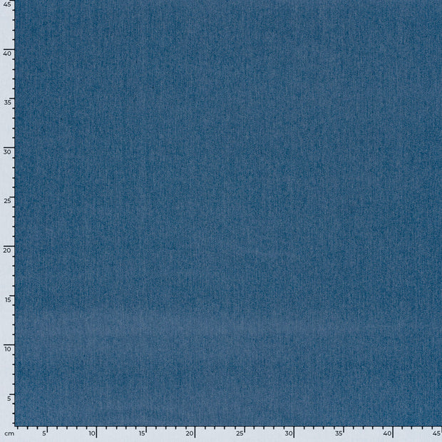 Denim Stretch fabric Unicolour Baby Blue