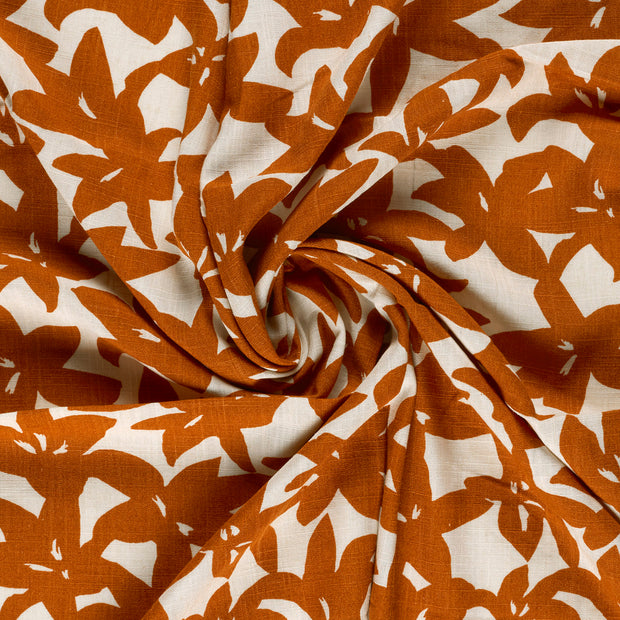  tissu Brique imprimé 