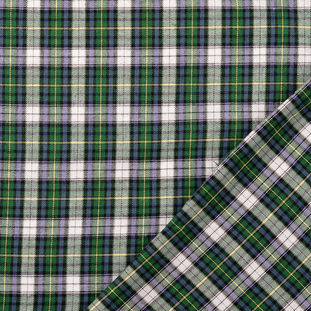 flannel fabric Checks yarn dyed 