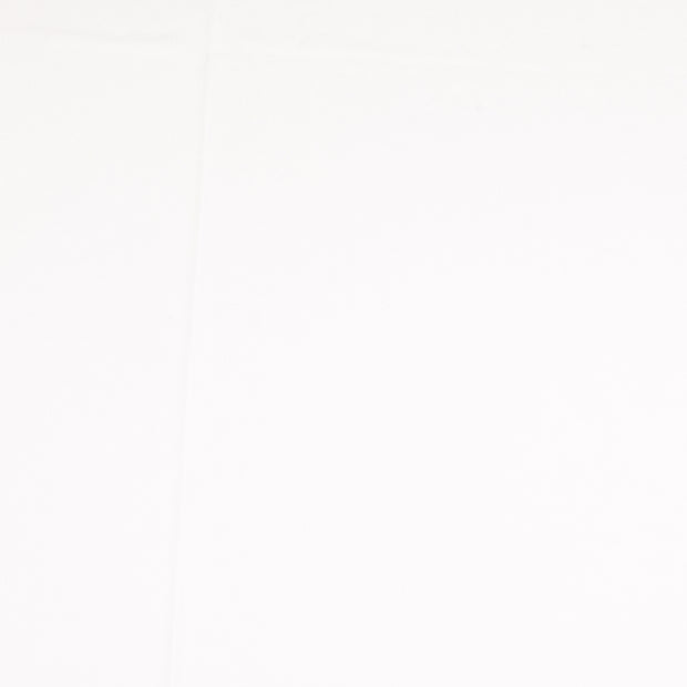 Jersey de Polyester tissu Unicolore blanc