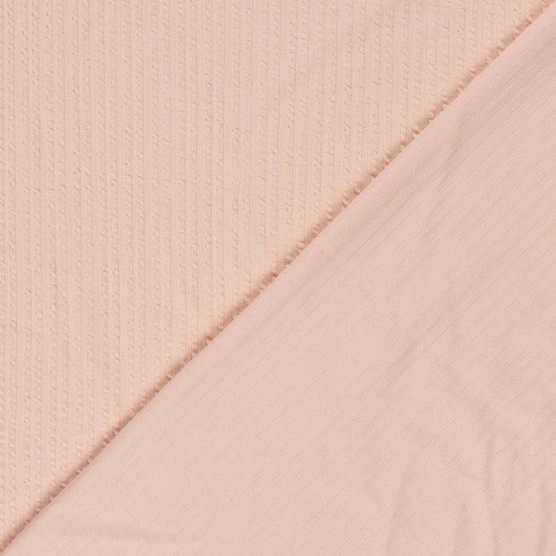 Rib Jacquard fabrik Uni 
