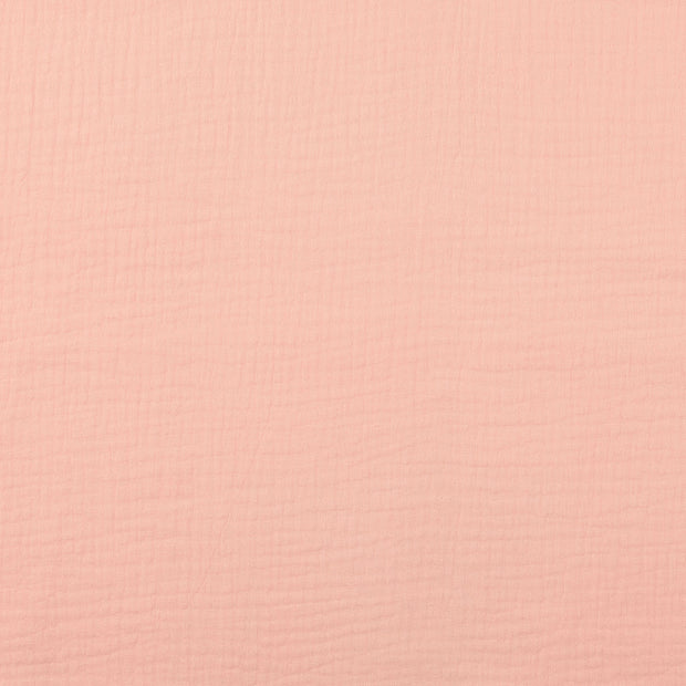 Muslin fabric Unicolour Pink