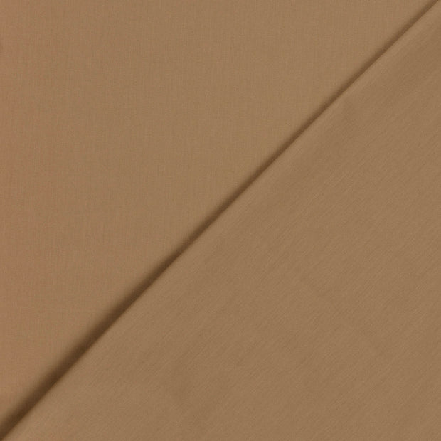 Coton Popeline GOTS tissu Unicolore 