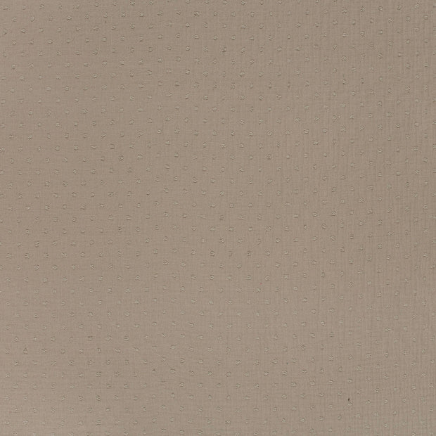 Double gaze tissu Beige mat 