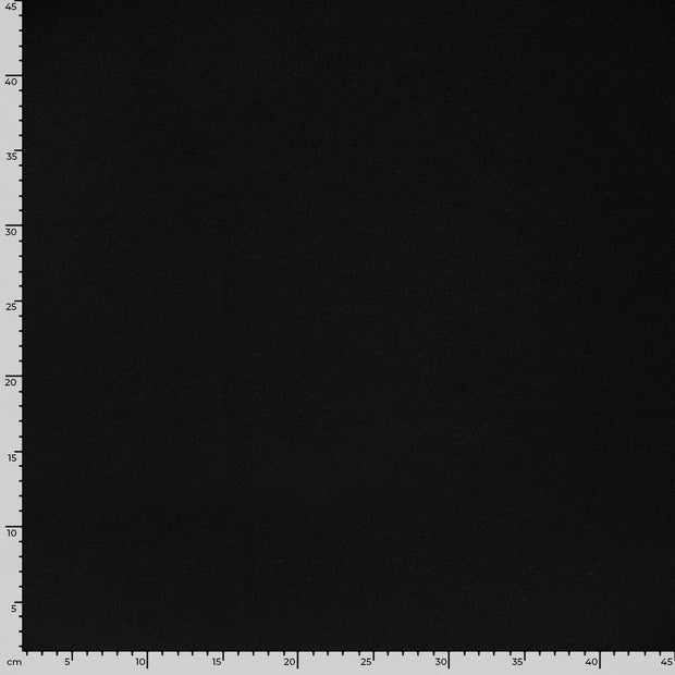 Crepe fabric Unicolour Black