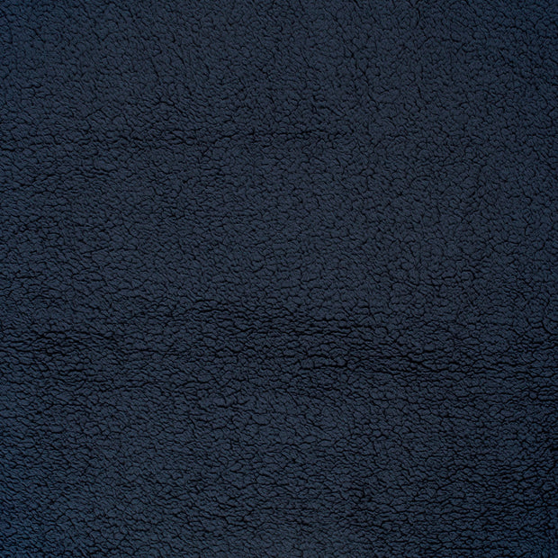 Fausse Fourrure tissu Bleu Marine mat 