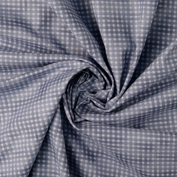 Popeline de Coton tissu Bleu clair 