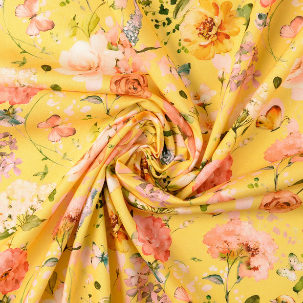 Cretonne tissu Menthe foncée 