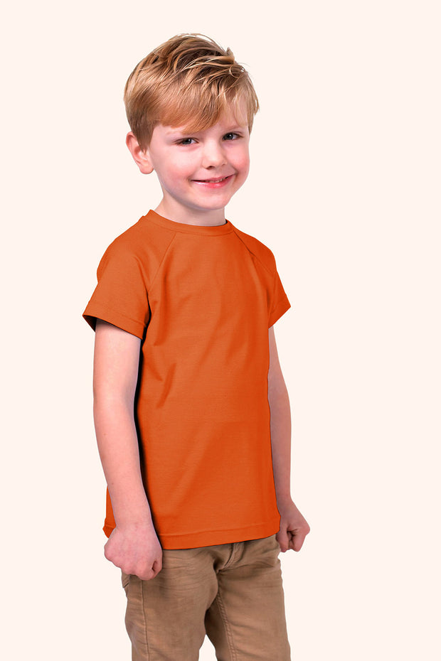 Jersey fabrik Uni Orange