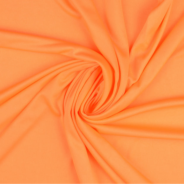 Polyester Jersey fabric neon orange 