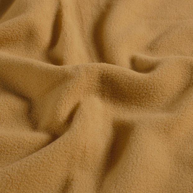 Fleece fabrik Uni Kamel