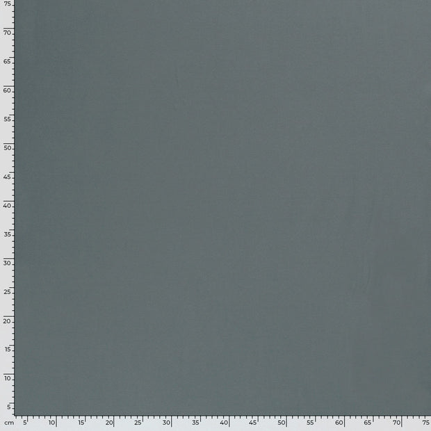 Jersey tissu Unicolore Bleu acier